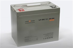 Аккумулятор мультигелевый 12V 80Ah LogicPower LP-MG 12-80