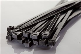 Стяжки NCTUV-200 x 4,8 (100шт) черные, ультрафиолетостойкие