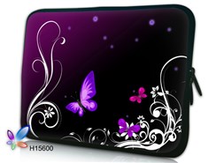 Чехол для планшета/нетбука 12.2 гламур HQ-Tech H600 Абстракция бабочки, неопреновый 30x23,5см