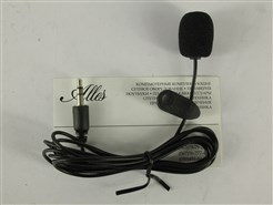 Микрофон на прищепке YW-001, Black, Blister