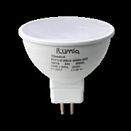 Лампа Ilumia 017 L-5-MR16-GU53-WW 500Лм, 5Вт, GU5.3, 3000К