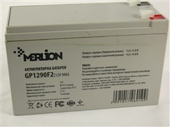 Аккумулятор 12V 9 Ah Merlion GP1290F2 ( 150 x 65 x  95 (100) )