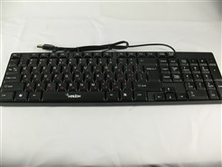 Клавиатура Merlion KB-Zero USB (Eng/Укр/Рус) Black 104k