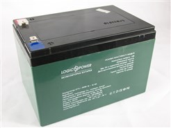 Аккумулятор для элекровелосипеда 6-DZM-12 12V 12Ah LogicPower LP клеммы под пайку, 10x10x15см