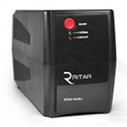 ИБП RITAR RTP500 (300W) Led, Avr 1St, 12V4,5Ah, Plastik Case, 2 розетки