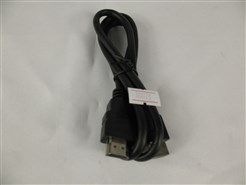 Кабель HDMI-HDMI V-1.4 0,8m 19PM/M OD-7.5mm Black (без оплетки)