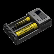 Зарядное устройство от 220V/12V Nitecore i2 NEW, Ni-Cd/Ni-Mh/Li-Ion/LiFePO4  (3.6-4.35V), LED, Box