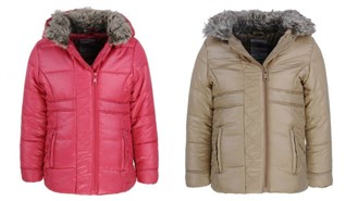 Теплая куртка на меховой подкладке для девочки GLO-STORY/Венгрия , рост 116/122