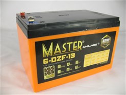 Аккумулятор тяговый 12V 13 Ah Master 6-DZM-13 Graphene, 10x10x15см (Black Gold Master VRLA)