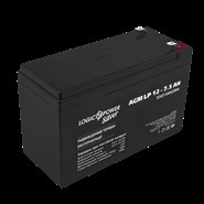 Аккумулятор 12V 7,5Ah LogicPower LP 12-7.5 AH Silver