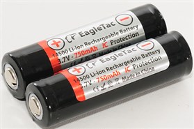 Аккумулятор 14500 Li-Ion EagTac Protected, 750mAh, 3A, 4.2/3.7/2.8V, Box