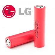 Аккумулятор 18650 Li-Ion LG ICR18650HE2 (LG HE2), 2500mAh, 20A, 4.2/3.6/2.0V, красные