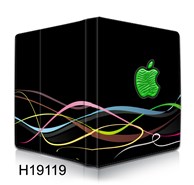 Чехол для iPad2 гламур HQ-Tech 19119 Apple theme, Black