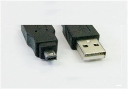 Кабель Mini USB2.0 4P/AM 0,8m Т-Т