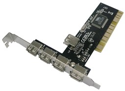 Controller Card PCI to 4+1 USB2,0 port (VIA) Box