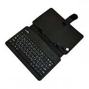 Чехол для планшета 7 DeTech DTK-0107MUB Black с microUSB клавиатурой